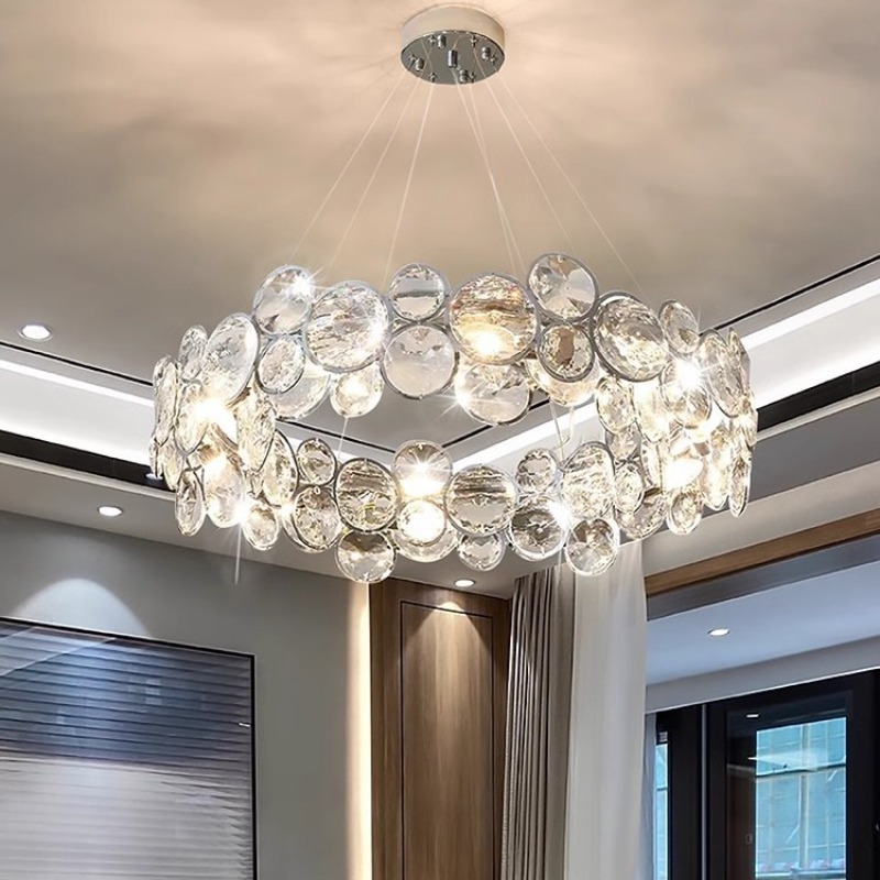 Home Bathroom Design Simple - Современная роскошная хрустальная люстра для гостиной