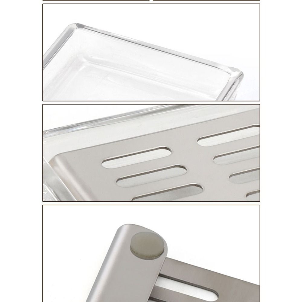 Glass Soap Dish - Элитная мыльница из нержавеющей стали с