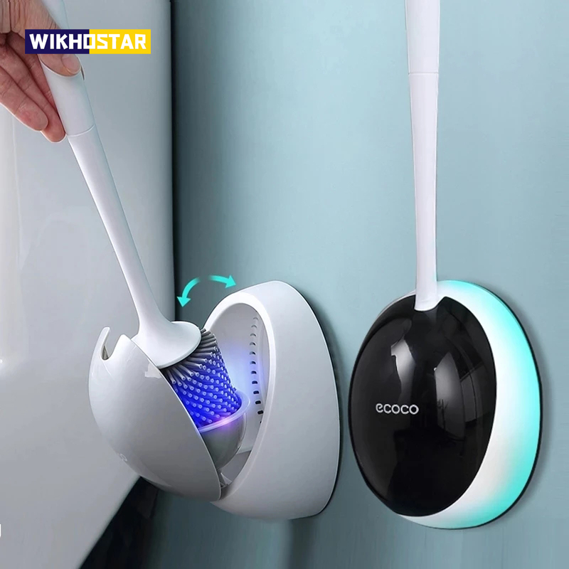 Home Bathroom Products - Силиконовая щетка для унитаза из термопластичной