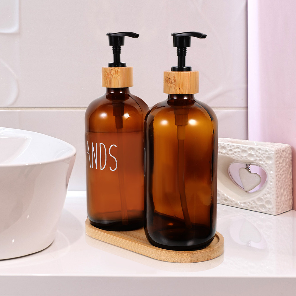 Glass Soap Dish - Многоразовый стеклянный дозатор для мыла объемом