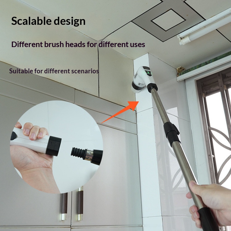 Home Bathroom Products - Беспроводная электрическая щетка-скруббер HOMEFISH для уборки