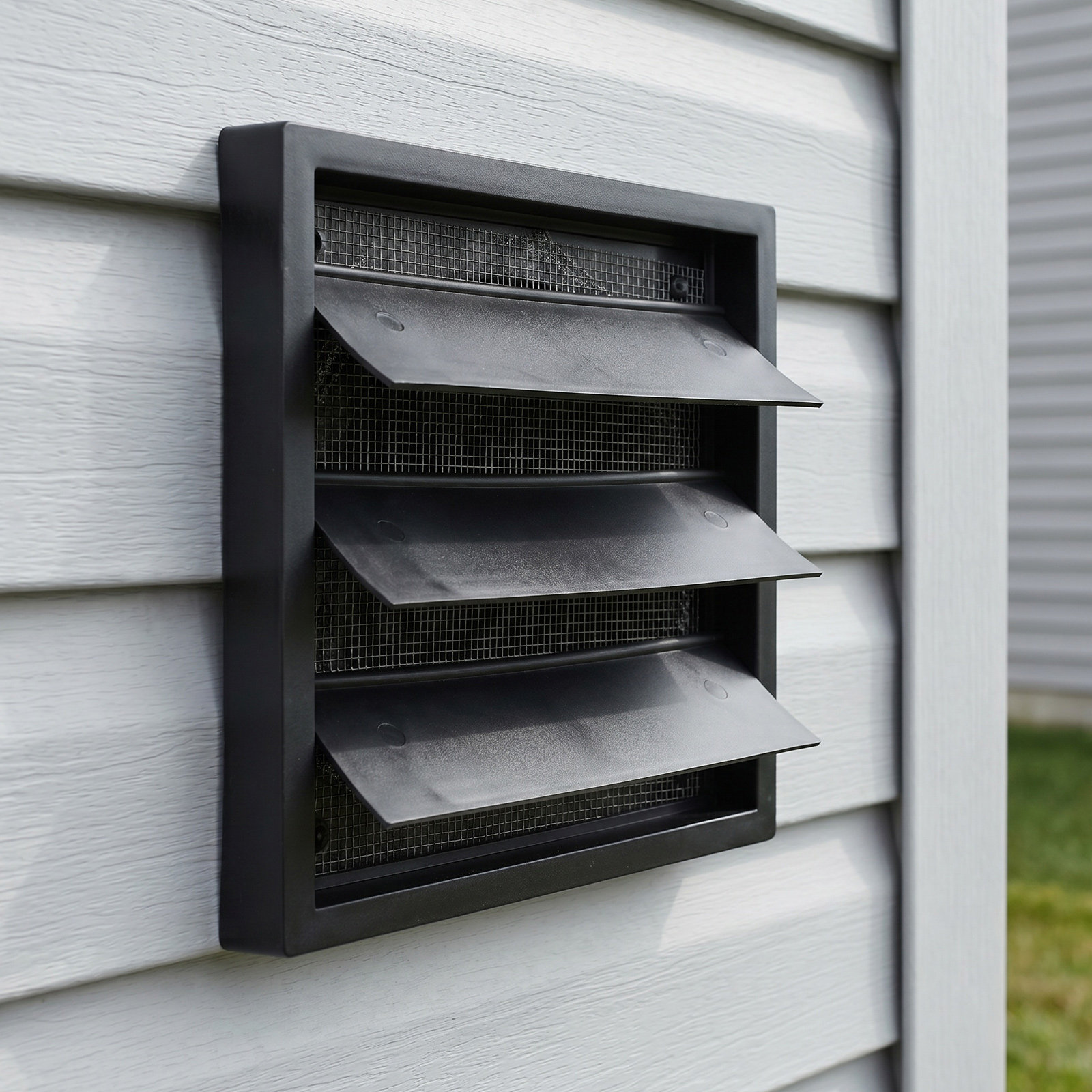 Home Bathroom Vent Fans - Вентиляционная решетка с жалюзи из АБС-пластика,