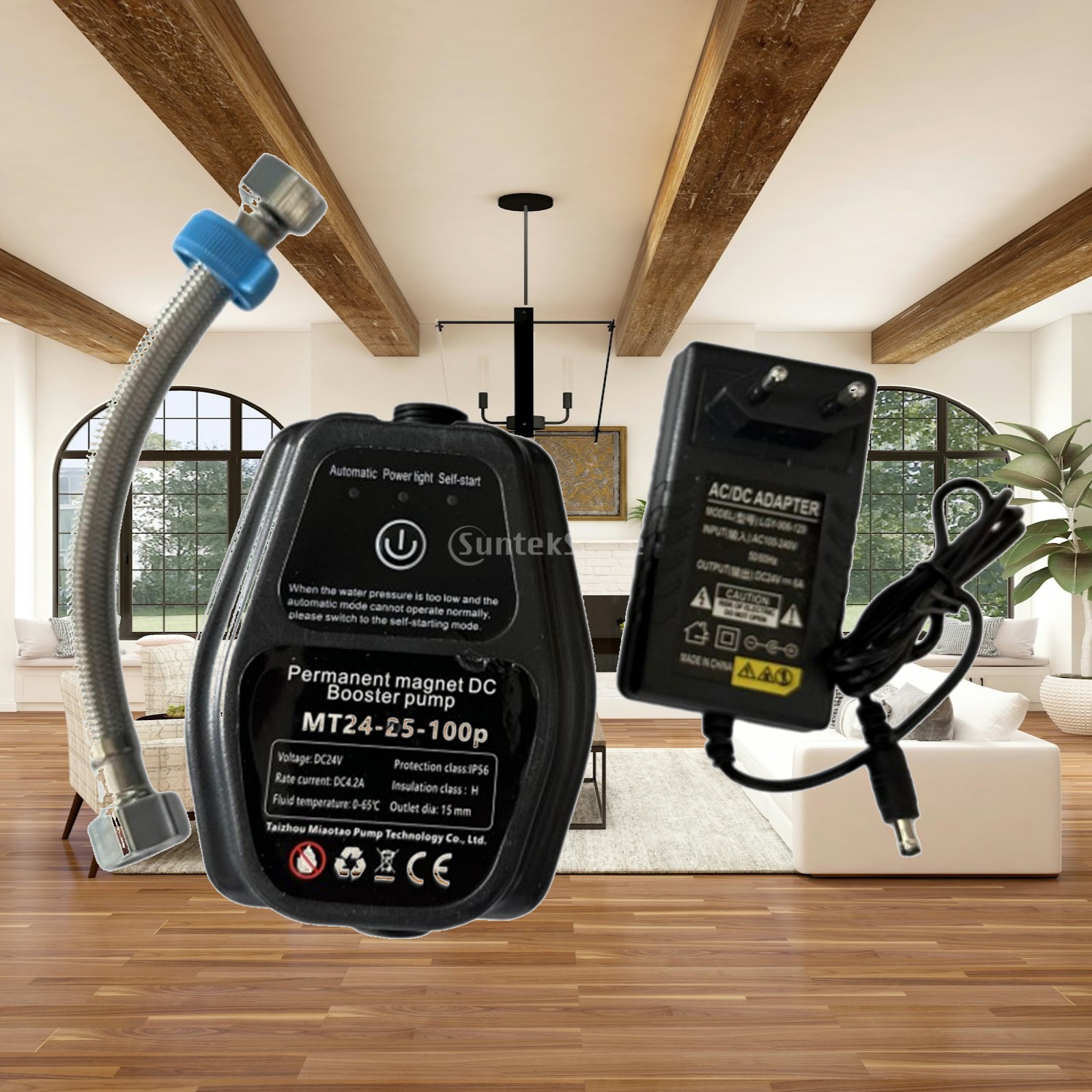 Home Bathroom Pressure Pump - Автоматический контроллер давления воды 24В для