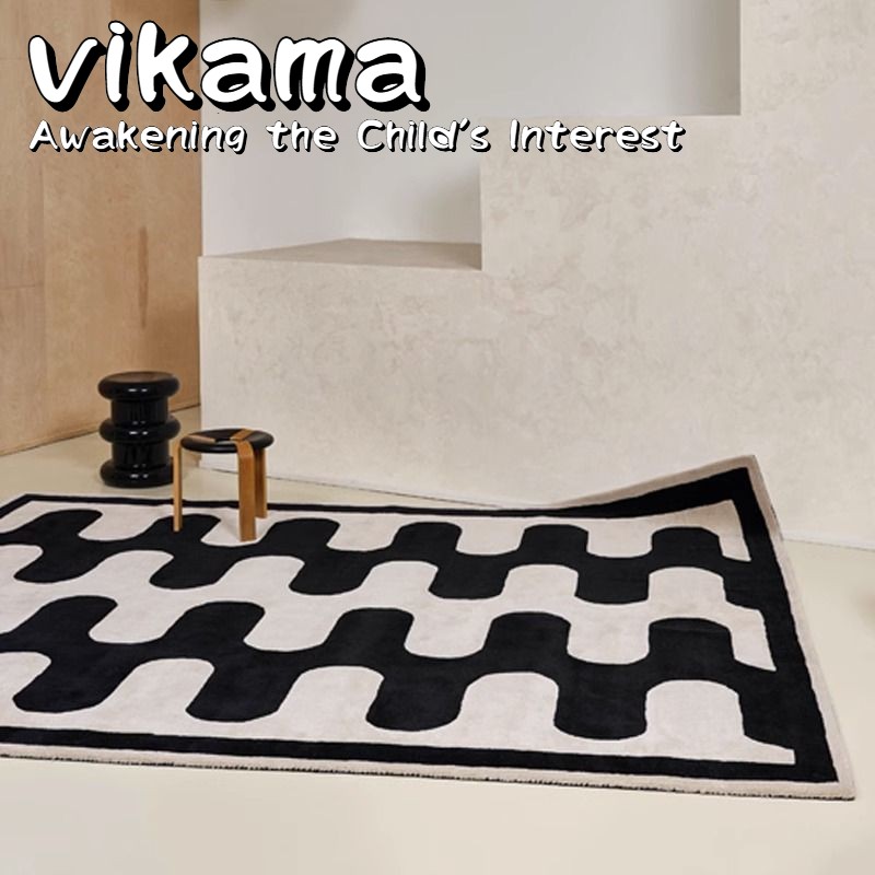 Home Bathroom Design Simple - Игровой коврик VIKAMA Simple Lines из