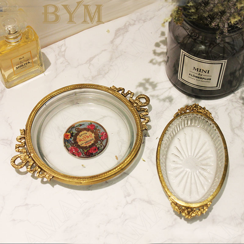 Европейский стеклянный поднос  – обзор и цена Glass Soap Dish