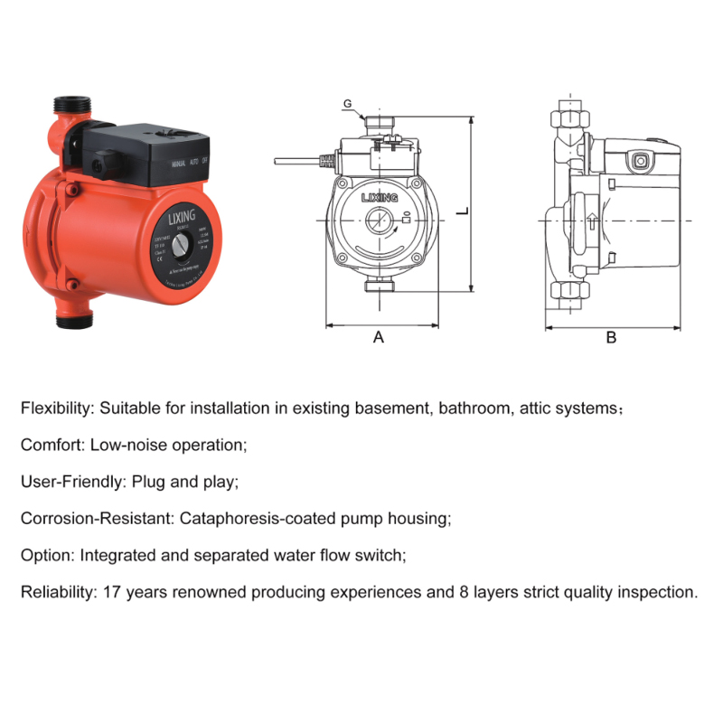 Низконапорный электрический ди – обзор и цена Home Bathroom Pressure Pump
