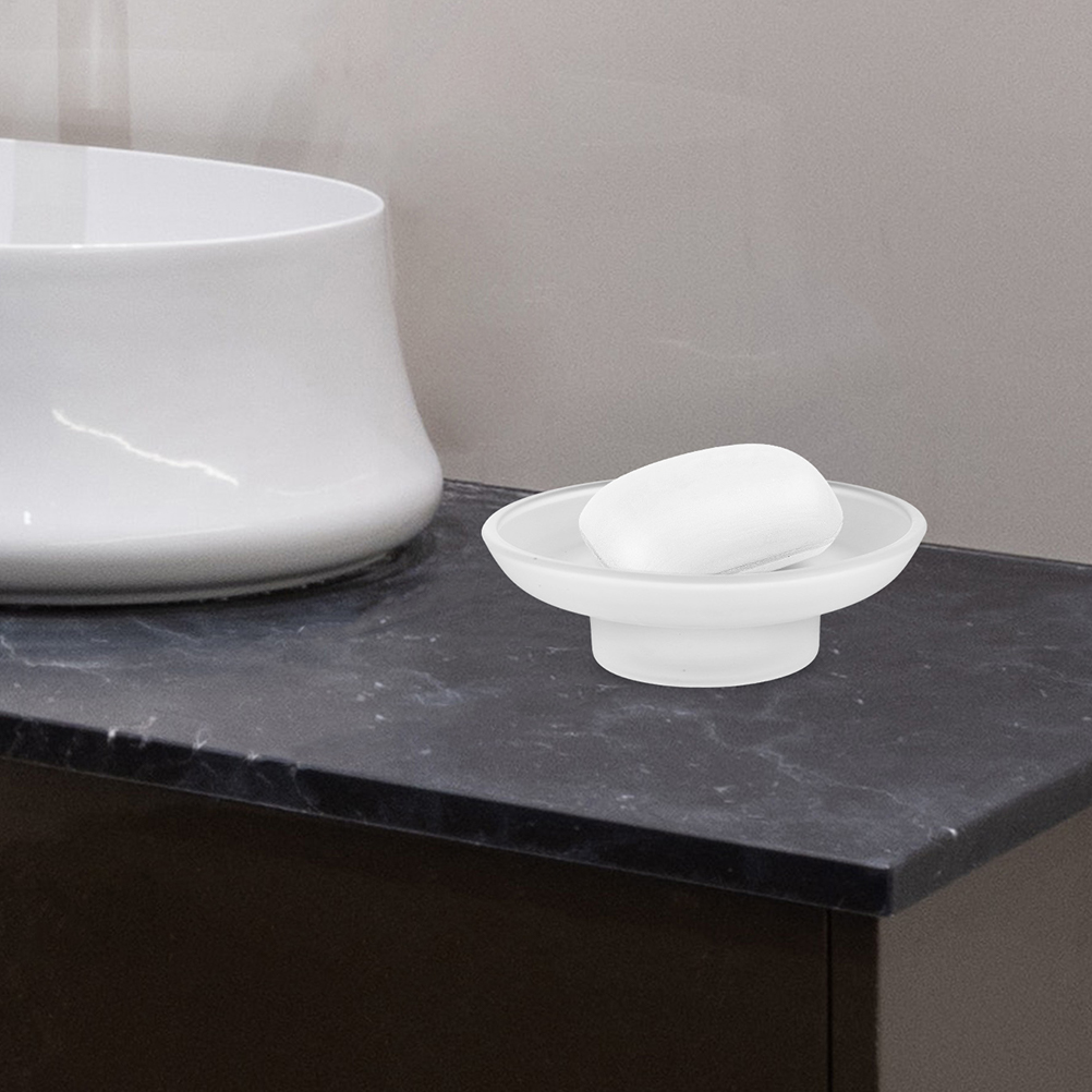 Мыльница из матового стекла, к – обзор и цена Glass Soap Dish